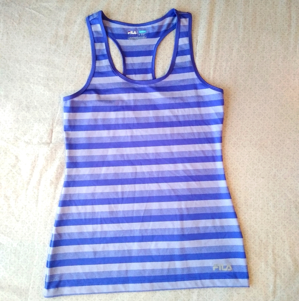 Fila Athletic purple Racer back Tank Top size Medium